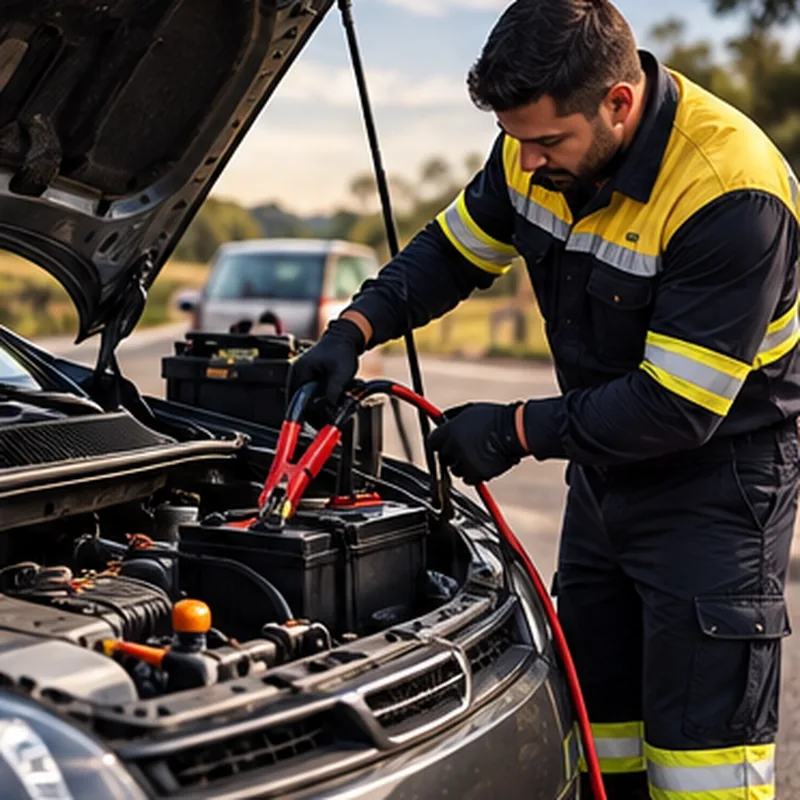 Atendimento de bateria automotiva
